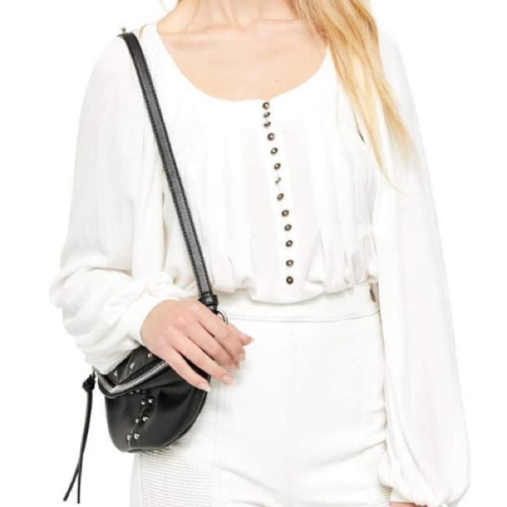 Free People Ivory Devin Textured Knit Long Sleeve - Picture 1 of 7